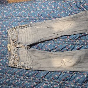 Bke Sabrina bootcut jeans size 26 with a 33 1/2 inseam. Some distress